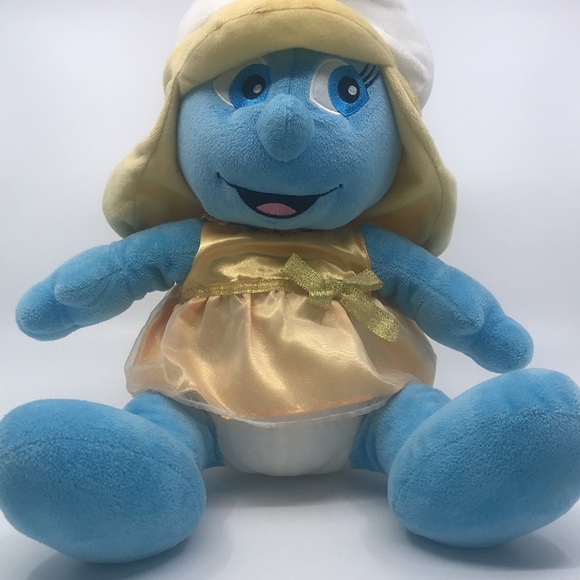 Build A Bear Workshop Smurfette Plush 17 inches - Picture 4 of 8
